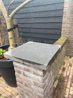 Hardsteen afdekplaten 40x40 cm 2 stuks, Ophalen, Zo goed als nieuw