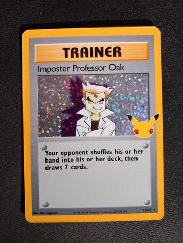 Imposter Professor Oak Celebrations Classic Collection NM beschikbaar voor biedingen