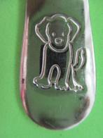 (KB4824) Kinderbestek HUISDIEREN Hondje vork, Ophalen of Verzenden, Gebruikt