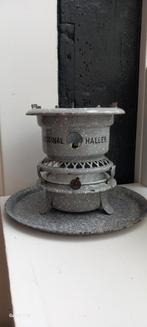Grijs Petroleumstel, Antiek en Kunst, Antiek | Emaille, Ophalen of Verzenden
