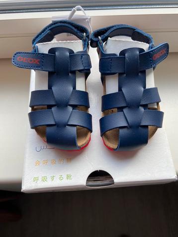 Blauwe Geox sandalen kind (nieuw) maat 22