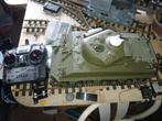 Tamiya rc sherman tank met afstandsbediening, Ophalen of Verzenden