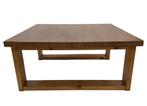 Vintage salontafel grenenhout minimalistisch jaren 70, Ophalen, Gebruikt, 100 tot 150 cm, Vintage