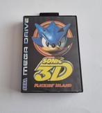 Sonic 3D Flickies Island Sega Mega Drive Game Compleet, Ophalen of Verzenden, Gebruikt, Mega Drive