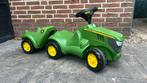 John Deere loop tractor met kiepwagen, Kinderen en Baby's, Speelgoed | Buiten | Voertuigen en Loopfietsen, Ophalen, Zo goed als nieuw