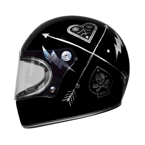 Premier Trophy NX Silver Chromed motorhelm SALE, Motoren, Kleding | Motorhelmen, Dames, Heren, Kinderen, Integraalhelm, XS, Overige merken