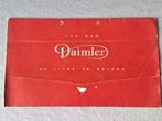 Brochure DAIMLER 2,5 LIUTRE V8 SALOON, Ophalen of Verzenden, Gelezen, Overige merken