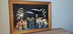 Prachtige schilderij in mooie gouden lijst
(62x82 cm), Ophalen