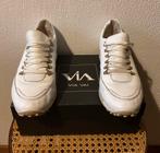 Viavai! Prachtige witte leren sneakers, Giulia als nieuw  41, Via Vai, Wit, Ophalen of Verzenden, Sneakers of Gympen