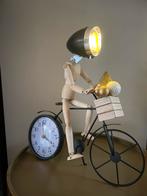 Unieke lamp met klokje - Fietslamp, Ophalen of Verzenden, Nieuw, Minder dan 50 cm