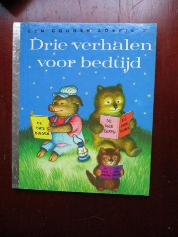Boek: Drie verhalen voor bedtijd (een Gouden Boekje) beschikbaar voor biedingen