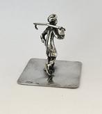 Zilveren Schaatser miniatuur., Ophalen of Verzenden