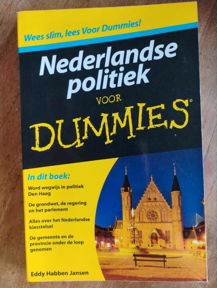 Eddy Habben Jansen - Nederlandse politiek voor Dummies, Boeken, Politiek en Maatschappij, Zo goed als nieuw, Nederland, Ophalen of Verzenden