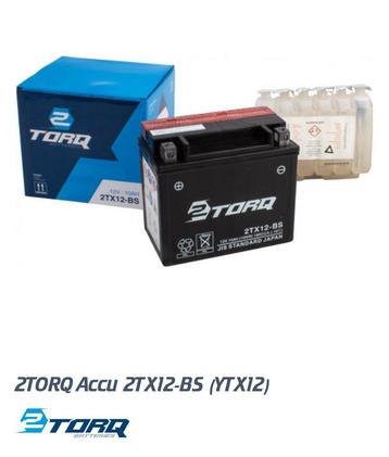 Motor (of scooter) accu / 2TORQ Accu 2TX12-BS (YTX12) beschikbaar voor biedingen
