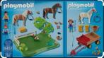Playmobil 5457 Jubileumset ponyweide met hooiwagen, Ophalen of Verzenden, Gebruikt, Complete set