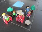 Poppenhuis speelset poppen met barbecue, 12delig, Ophalen of Verzenden, Gebruikt