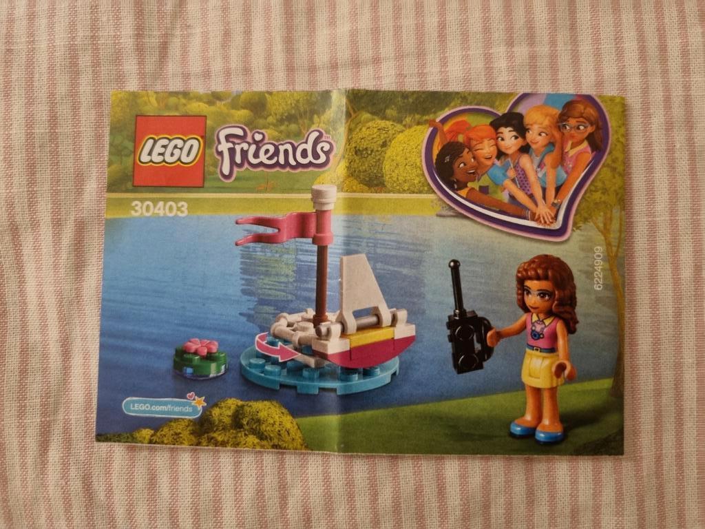 LEGO 30403 Olivia's op afstand bestuurbare boot, Ophalen of Verzenden, Zo goed als nieuw, Complete set, Lego