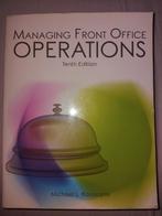 Managing Front office operations, Boeken, Ophalen of Verzenden, Zo goed als nieuw