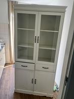 Vitrinekast, Huis en Inrichting, Kasten | Vitrinekasten, Ophalen, 50 tot 100 cm, Zo goed als nieuw, 150 tot 200 cm