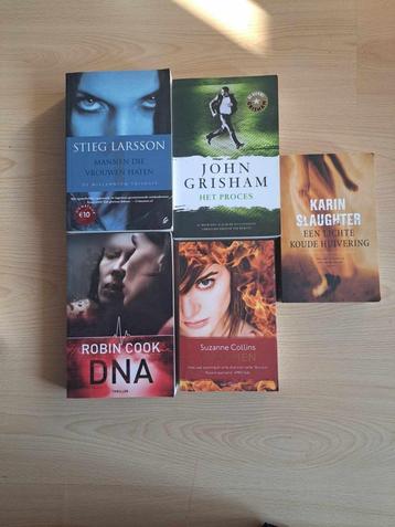 Karin Slaughter, Tess Gerritsen, Saskia Noort enz beschikbaar voor biedingen