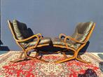 Retro vintage Deens design fauteuils, Ingmar Relling, stoel, Huis en Inrichting, Gebruikt, Vintage, Ophalen of Verzenden, Retro vintage design