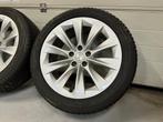 19inch Originele Tesla Velgen set! ZGN A merk banden TMPS, Banden en Velgen, Gebruikt, Personenwagen, Ophalen of Verzenden