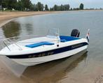 Tk nette topcraft 460rev 4tact 50pk inc.trailer, Watersport en Boten, Vis- en Consoleboten, Ophalen, Gebruikt, 30 tot 50 pk, 3 tot 6 meter