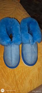 Kinder pantoffels echt leer 31/32 maat, Ophalen, Overige typen