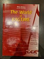the world of ragtime voor Oboe, Muziek en Instrumenten, Ophalen of Verzenden, Nieuw, Artiest of Componist, Populair