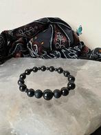 Shungiet shungite beschermt aura straling healing uniek, Sieraden, Tassen en Uiterlijk, Armbanden, Met edelsteen, Zwart, Nieuw