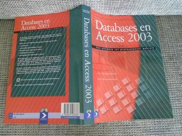 Boek: DATABASES en ACCESS 2003 (nieuw boek) beschikbaar voor biedingen