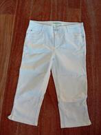 Geisha witte broek zomerbroek driekwart wit bijna NIEUW, Geisha, Wit, Maat 42/44 (L), Ophalen of Verzenden