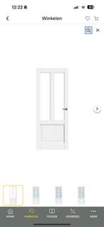 CanDo binnendeur Jersey glas in lood Opaal 83x201,5 stomp, Ophalen, Zo goed als nieuw