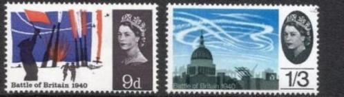 Groot Brittannie 1965 Battle of Brit. SG 677P en 678P Phos., Postzegels en Munten, Postzegels | Europa | UK, Postfris, Verzenden