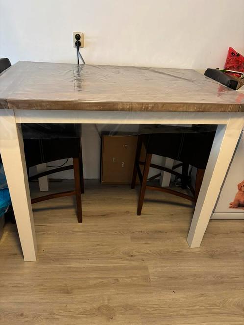 Nette eettafel, Huis en Inrichting, Tafels | Eettafels, Zo goed als nieuw, 50 tot 100 cm, Vijf personen of meer, Rechthoekig, Ophalen