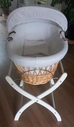 Draagbare wieg, rieten wieg, babywieg, Kinderen en Baby's, Babywiegjes en Ledikanten, Ophalen, Zo goed als nieuw, Wieg