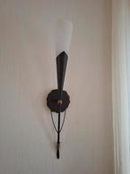 Vintage Wandlamp, Huis en Inrichting, Lampen | Wandlampen, Ophalen of Verzenden, Gebruikt, Glas, Vintage
