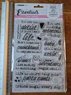 Studio Light Essentials Clear Stamps - Inspirerende Teksten, Hobby en Vrije tijd, Stempelen, Ophalen of Verzenden, Nieuw, Clearstamp