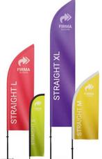 beachvlag standaard, 3 stuks, Ophalen, Zo goed als nieuw