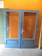 Openslaande tuindeuren dubbelglas, 179 x 212,5 (nr. OB175A), Ophalen, 120 cm of meer, 200 tot 215 cm, Glas