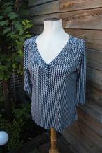 Tuniek blauw/ taupe/ wit Paprika mt S (44) Vaste prijs AANBI, Kleding | Dames, Blauw, Maat 42/44 (L), Ophalen of Verzenden, Zo goed als nieuw