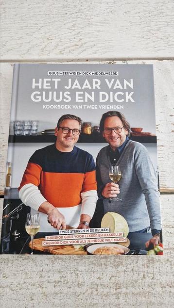 Het jaar van Guus en Dick, Guus Meeuwis kookboek beschikbaar voor biedingen