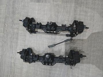 Element rc 1/10 portaal assen, 2 stuks, 1x gebruikt dus zgan beschikbaar voor biedingen