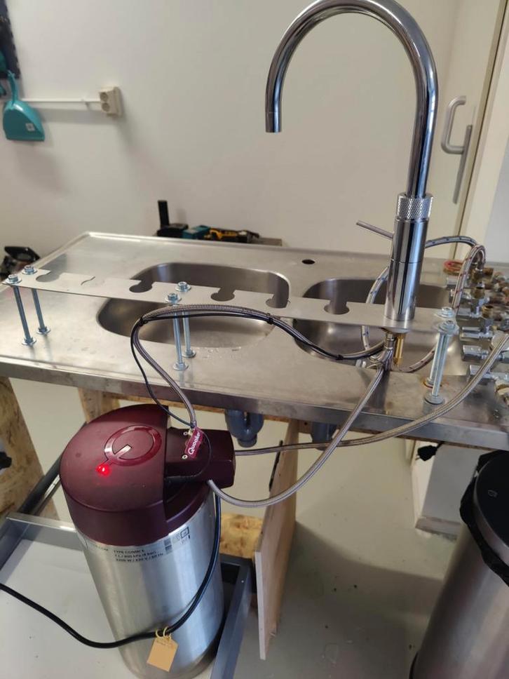 Quooker set Direct kokend water, Huis en Inrichting, Keuken | Keukenelementen, Nieuw, Minder dan 100 cm, Minder dan 50 cm, 25 tot 50 cm