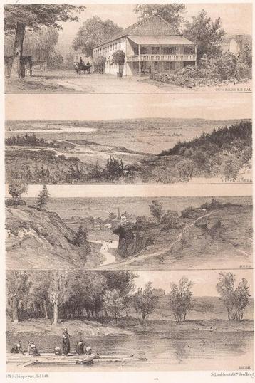 Oud Berg en Dal, Duivelsberg en 2x Beek Litho Schipperus 188 beschikbaar voor biedingen