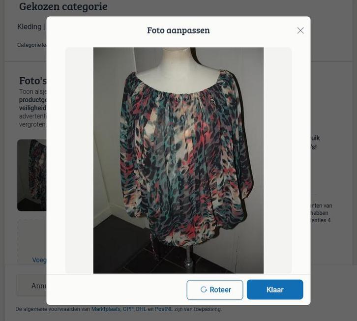 Denny Rose voile blouse - top maat XS-S Driekwart mouw, Kleding | Dames, Tops, Zo goed als nieuw, Maat 34 (XS) of kleiner, Roze