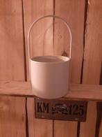 Bloempot, Tuin en Terras, Bloempotten, Rond, Ophalen of Verzenden, Zo goed als nieuw, Aardewerk