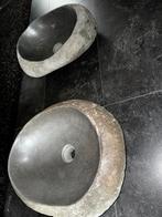 Twee mooie wasbakken natuursteen graniet, Ophalen, Nieuw, Minder dan 100 cm, Wasbak of Wastafel