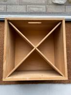 Houten wijnkist voor flessen, Ophalen, Zo goed als nieuw, Minder dan 5 flessen, Minder dan 50 cm