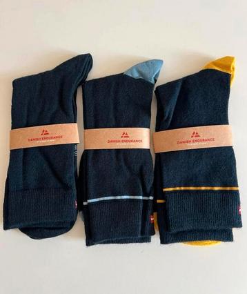 Dunne merino sokken Danish Endurance 3 paar maat 43-47 beschikbaar voor biedingen